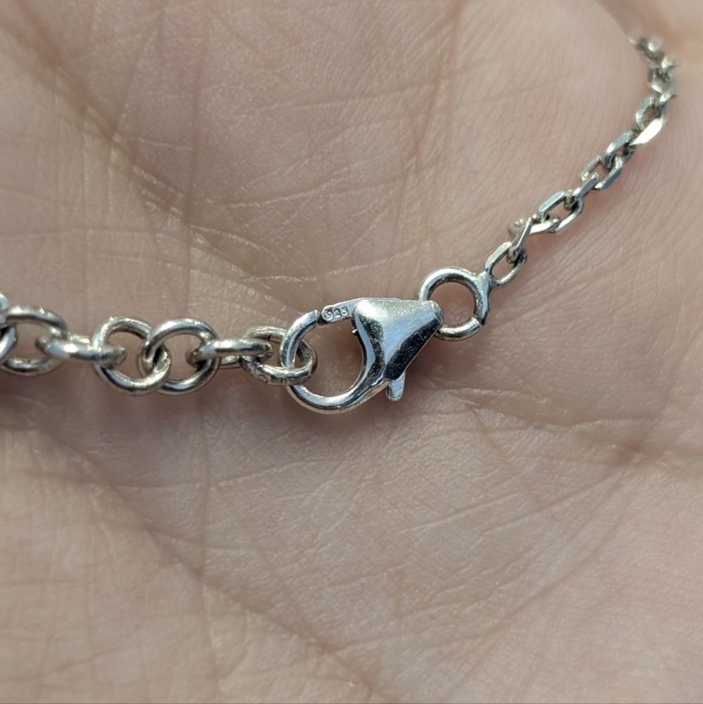 Dior Cry Baby Necklace Sterling Silver 925 Galliano Era Y2K Vintage Collectible - Picture 7 of 8